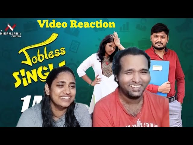 Jobless Single😬😁😝😳| Bhaarath, Niranjan | Finally Video Reaction | Tamil Couple Reaction