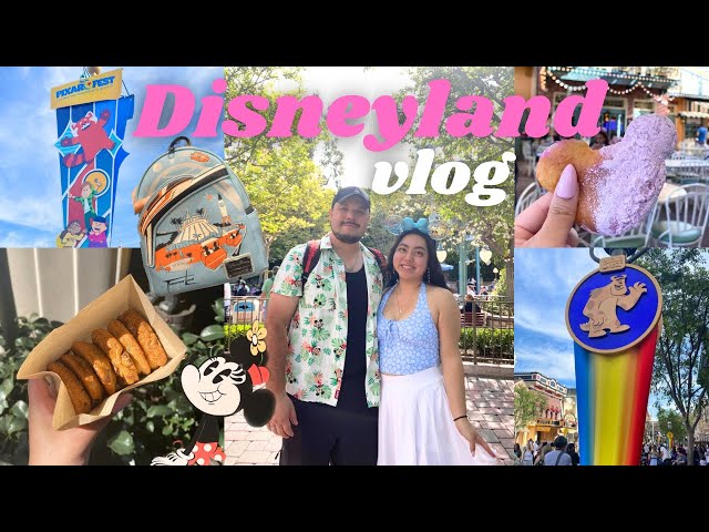 DISNEYLAND VLOG!! NEW Merch, Updates, Food and preview of Pixar Fest! #disneyland #disneyvlog #vlog