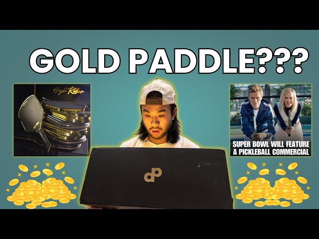 THE MOST FAMOUS PICKLEBALL PADDLE?!?! (Dope Pickleball Unboxing)