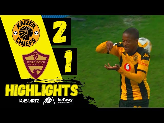 KAIZER CHIEFS vs STELLENBOSCH FC ‣ ALL GOALS & HIGHLIGHTS ‣ BETWAY PSL 2024/25