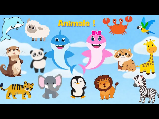 Fun Animal Songs for Kids | Dance and Sing | Children's Music