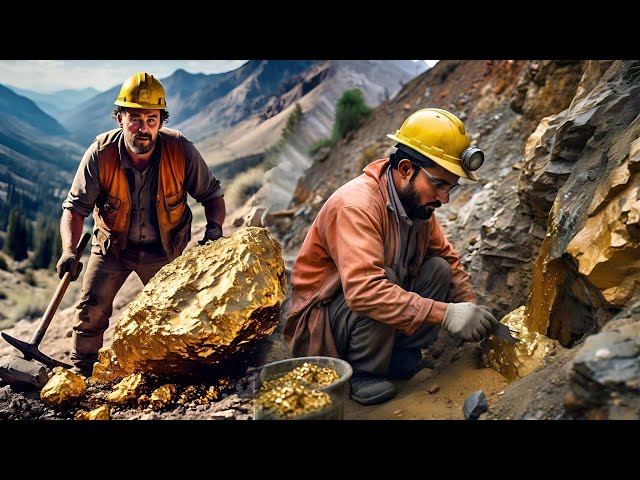 Incredible Gold Recovery from River Sand – Unbelievable Extraction Process!