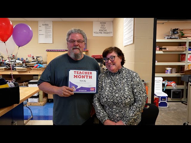 Teacher of the Month: Tom Ely