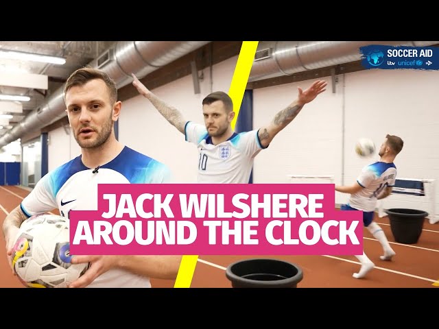 Arsenal Legend Jack Wilshere Smashes Football Challenge | Soccer Aid 2023