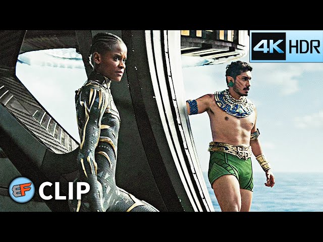 Shuri Spares Namor's Life Scene | Black Panther Wakanda Forever (2022) IMAX 4K HDR Movie Clip