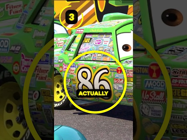 5 Amazing Things You Didn't Notice in Cars 1 #pixarcars #cars1