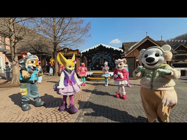 [4K] 20250221 에버랜드 런런런! 스노우 프렌즈 1회차 Everland Run Run Run! Snow Friends 1