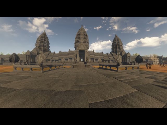 Amazing Temple is Angkor Wat #360degree