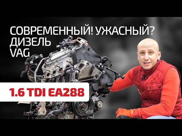 A big guide to the 1.6 TDI (EA288) engine for VW, Skoda, Seat, Audi. Subtitles