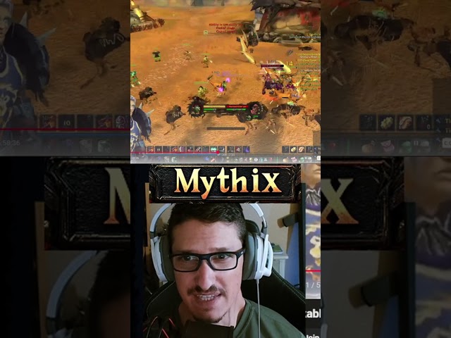 Hardcore WoW Short - Reacting to NightyWoW's rogue dying in barrens | #mythix_net on #Twitch