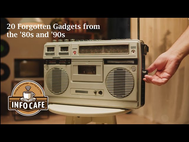 20 Forgotten Gadgets from the '80s and '90s