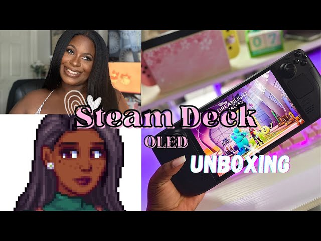 A Cozy Girls Dream 💭 | ♡ Steam Deck OLED 512 Unboxing 🌱♡