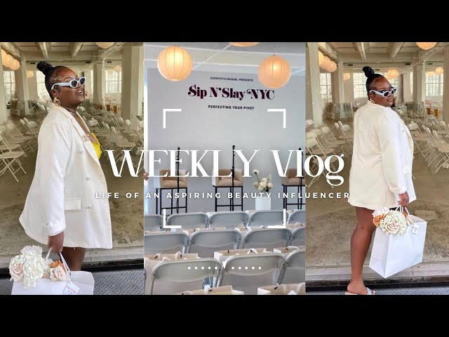 WEEKLY VLOG || Life Of A Beauty Influencer On The Rise || NYC || THEBEAUTYJENERAL