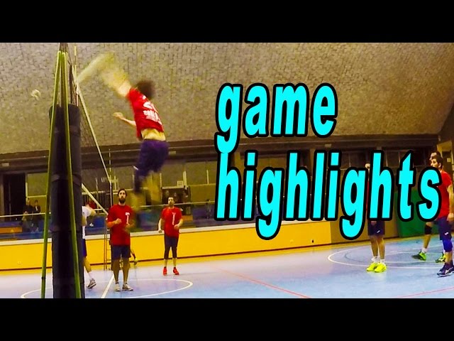 Game Highlights + Warm up - 5'7 spiker