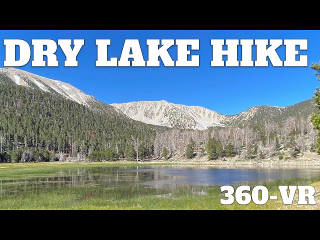 Dry Lake (San Gorgonio) From The South Fork Trail - 360° VR Video