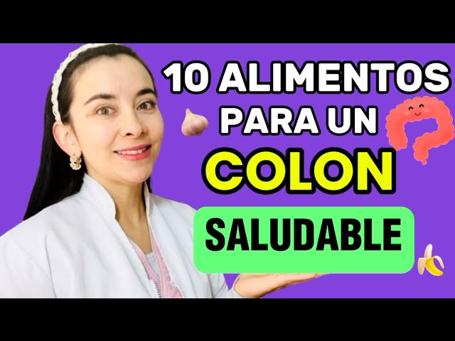 10 ALIMENTOS prebióticos para el COLON | MEJORAN tu Salud Digestiva ✅