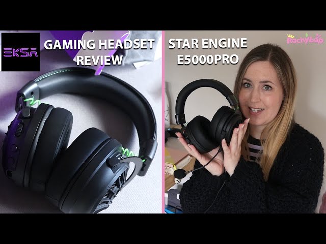 Unleashing the power of EKSA® Star Engine E5000 Pro Gaming Headset