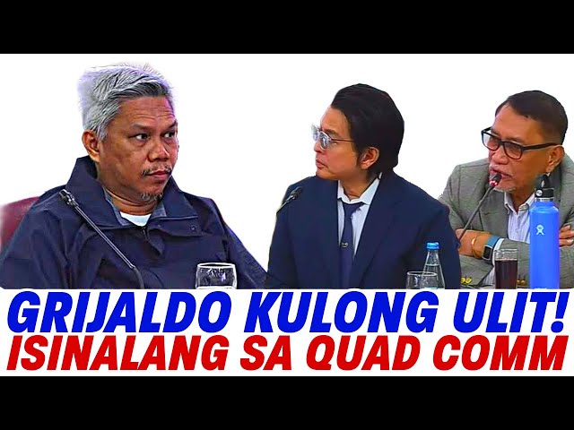 COL GRIJALDO TUMIKLOP NANG ISALANG SA QUAD COMM KULONG ULIT