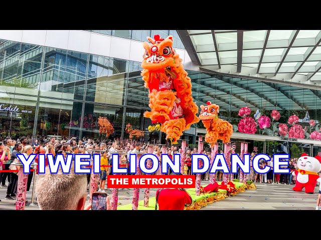 Yi Wei Singapore Lion Dance at The Metropolis | Singapore CNY Lion Dance 2025🧧🦁🇸🇬