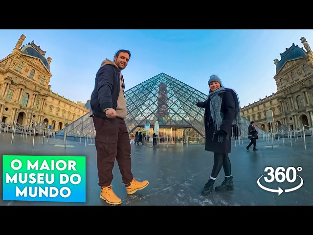 MUSEU DO LOUVRE EM REALIDADE VIRTUAL | O MAIOR MUSEU DO MUNDO