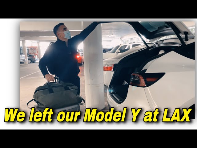 Long Term Parking a Tesla Model Y. #Tesla #EV #ElectricVehicles