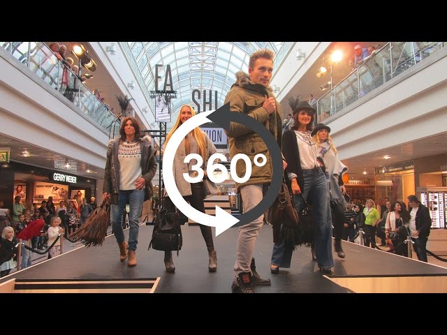 360° Video Munich: Olympia Einkaufszentrum - Fashion Show Fall 2015