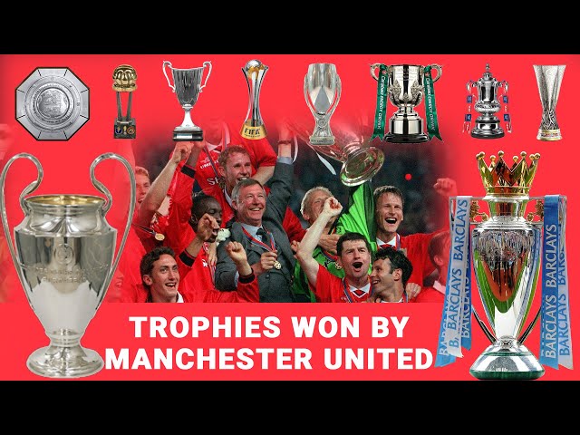 All Manchester United Trophies | Trophies won by Manchester United | Football Flash #trophies