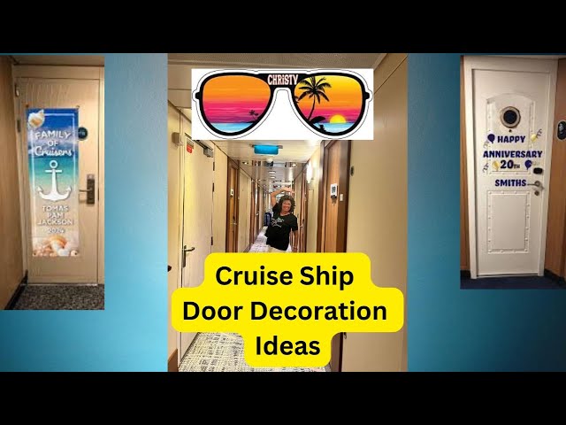 Cruise Ship Door Decorations