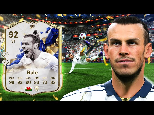 92 TOTY Icon SBC Bale.. He's FINALLY HERE! 😱 FC 25 Player Review