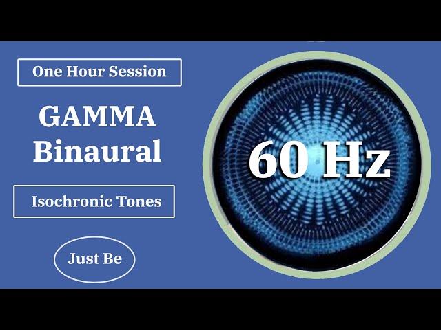 60 Hz Gamma Binaural Beat - Pure Isochronic Tone