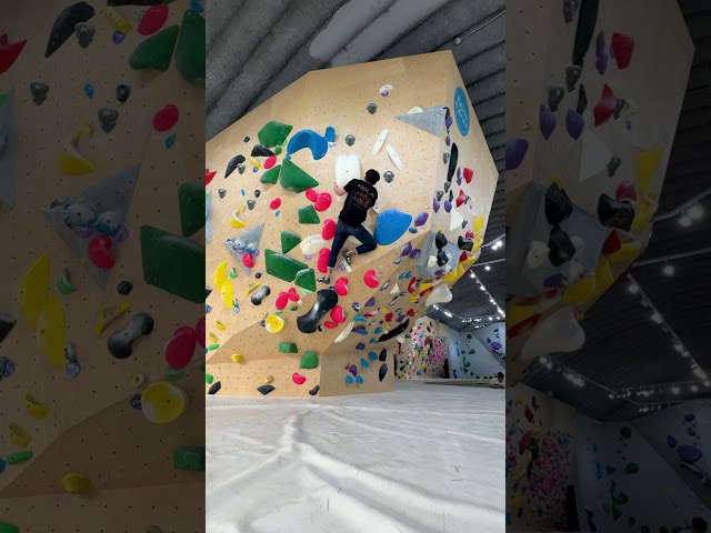 어려운 시작 흰색 보라 #bouldering #베이스캠프유성