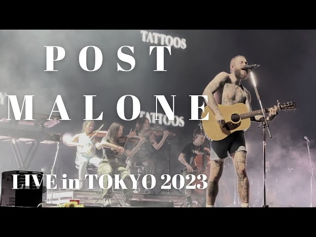 ［FULL］POST MALONE 　IF Y’ALL WEREN’T HERE, I’D BE CRYING Live in Tokyo SEP.27. 2023