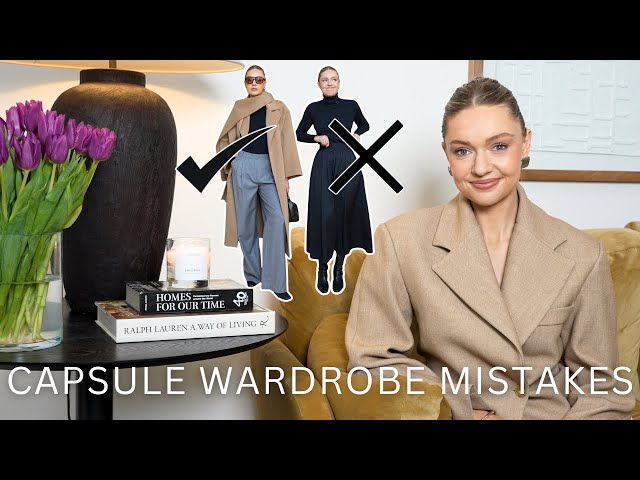 CAPSULE WARDROBE MISTAKES IN 2025 | LESSONS WITH LYDIA