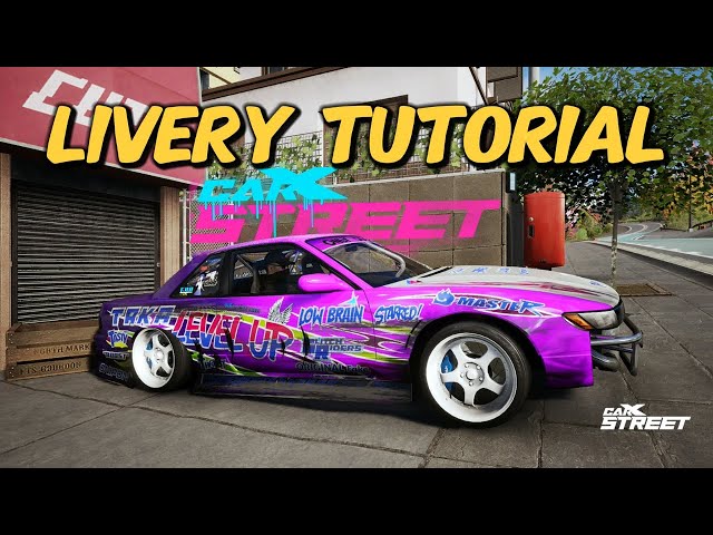 CarX PC UP GARAGE Pink Style Livery Tutorial