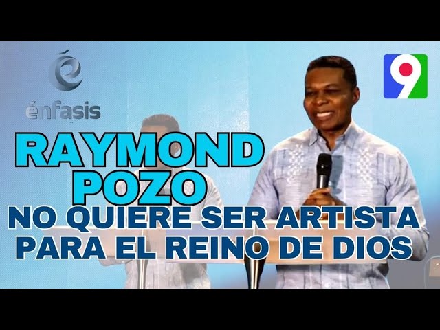 Raymond Pozo: “Yo no quiero ser artista para el reino de Dios” | Énfasis con Iván Ruiz 1/4