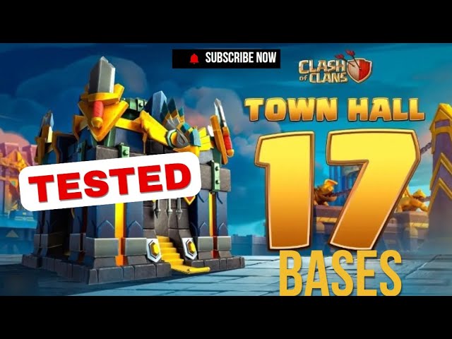 UNBEATABLE ANTI ROOT RIDER TH17 BASE LINK| TOWN HALL 17 WAR BASE LINK 2025