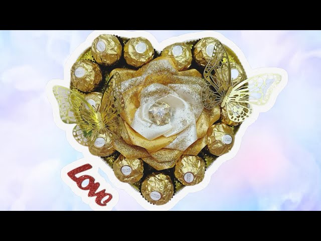 ❤️How to make a sweet heart-shaped gift #viral #diy