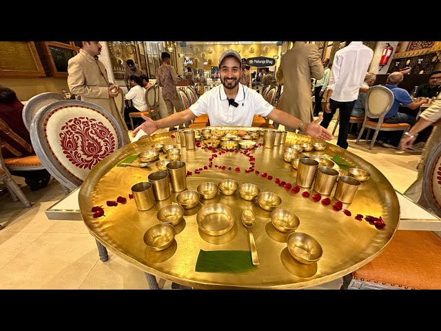 28KG Biggest Maharaja Thali | Unlimited Maharaja Bhog Thali in Pune | Pune Food Tour