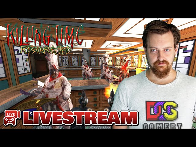 🔴 Live: 👹 Killing Time - Resurrected 👻 [ 3DO Remaster! ] ☠ [ 🔴 Livestream ]