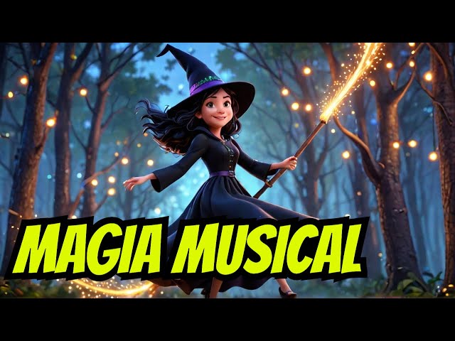 🔮 La Brujita Voladora | Canción Infantil Mágica 🎶✨