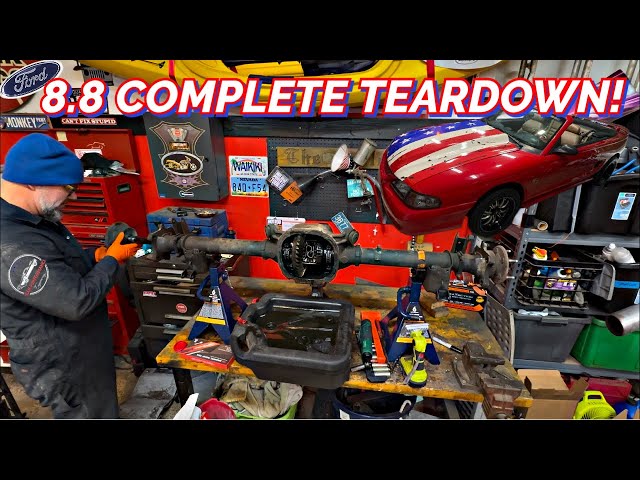 600hp Ford 8.8 Rear End Rebuild PART 1: Teardown & Disassembly Step-by-Step