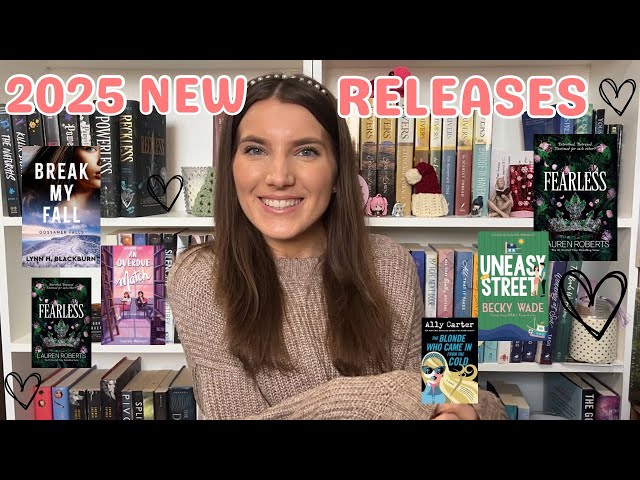 Most Anticipated Releases for 2025! New books, new releases!