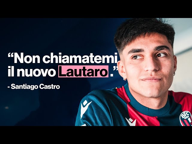 A tu per tu con Santiago CASTRO | Bologna, i litigi in campo e i paragoni con Lautaro 🐂🚂