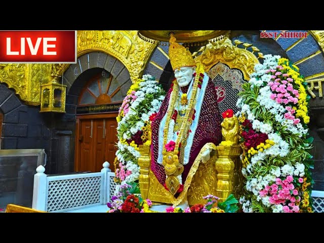 🔴Sai Baba Live Darshan Today || 12- January 2025 ©️SSST.