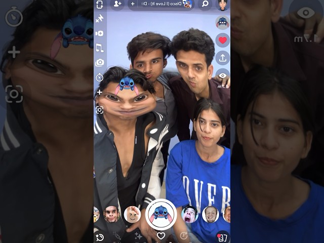 Part- 4 | Snapchat Filter Challenge 😀 #shorts