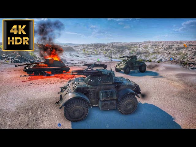 Battlefield V - Staghound T17E1 TANK AGGRESSİVE GAMEPLAY