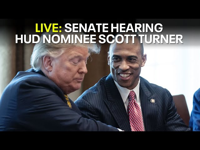 LIVE: Trump HUD secretary pick Scott Turner testifies | FOX 4