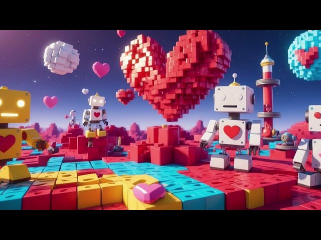 Part 1 - Robots with Love:  Build a Voxel Robot with Blockbench - Introduction