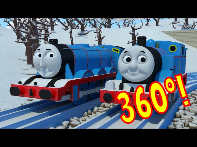 360º TOMICA Thomas & Friends: Christmastime Trainspotting