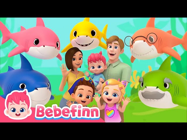 Mix- TOP3 Baby Shark Songs for KidsㅣBebefinn Nursery Rhymes Compilation